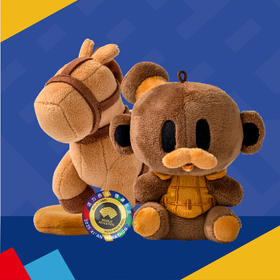 西马限定款-马上贴贴毛绒挂件