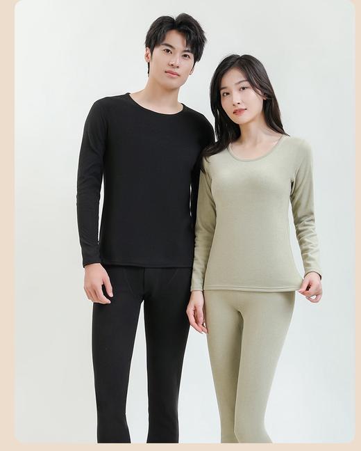 圆领羊毛蚕丝保暖内衣套装秋衣男款167896435 商品图1