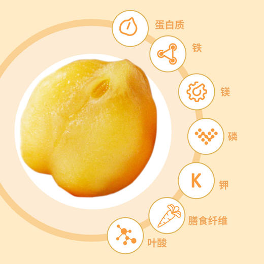 【机甘栗仁/清甜鹰嘴豆 】吉栗圆 有机甘栗仁/清甜鹰嘴豆 500g±10g (11袋) 香甜软糯 开袋即食 配料表干净 散装称重 商品图5