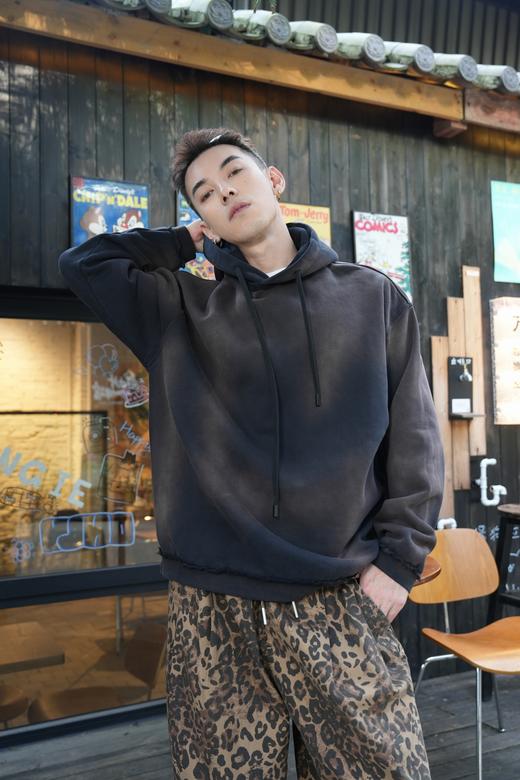 W542565129重磅做旧帽衫卫衣 商品图1