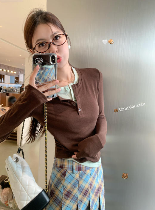 【129元任选2件】最后一波现货！假两件长袖T恤 商品图7