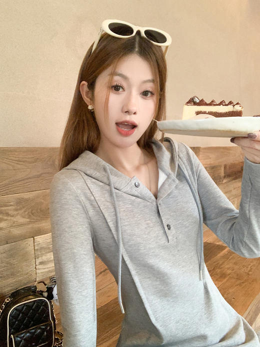 【189元任选2件】最后一波现货！韩系连帽设计连衣裙 商品图7