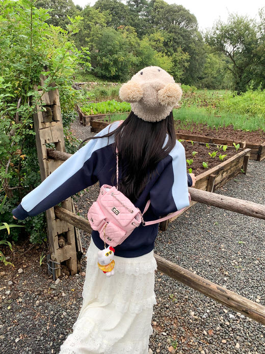 【179元任选2件】最后一波现货！美式学院风拼接圆领宽松卫衣 商品图8