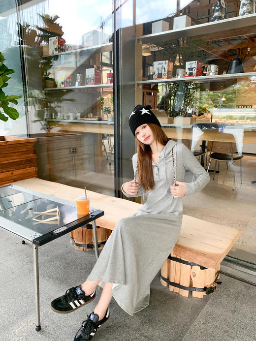 【189元任选2件】最后一波现货！韩系连帽设计连衣裙 商品图9