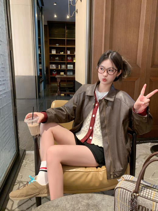 【179元任选2件】最后一波现货！复古短款V领毛衣开衫 商品图10