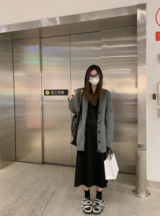 【179元任选2件】最后一波现货！2色连帽连衣长裙 商品图9