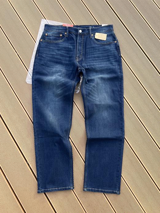 鲁泰集团订单，正品单，内里磨毛！李维斯冬暖系列551直筒宽松保暖牛仔裤 商品图0