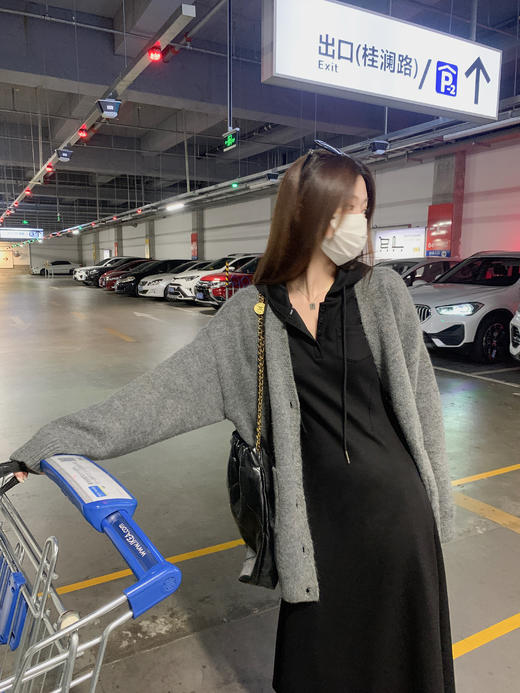 【179元任选2件】最后一波现货！2色连帽连衣长裙 商品图10