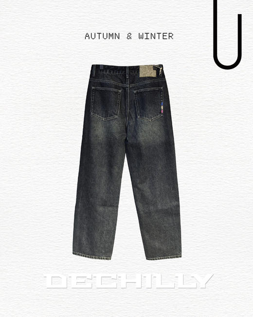 546831915百搭休闲牛仔裤 商品图1