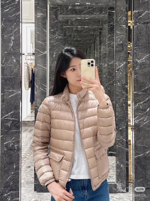 直发 老渠道，日本进口面料，欧标90白白白白鹅绒！蒙K Lans 孙俪同款短外套羽绒服 商品图5