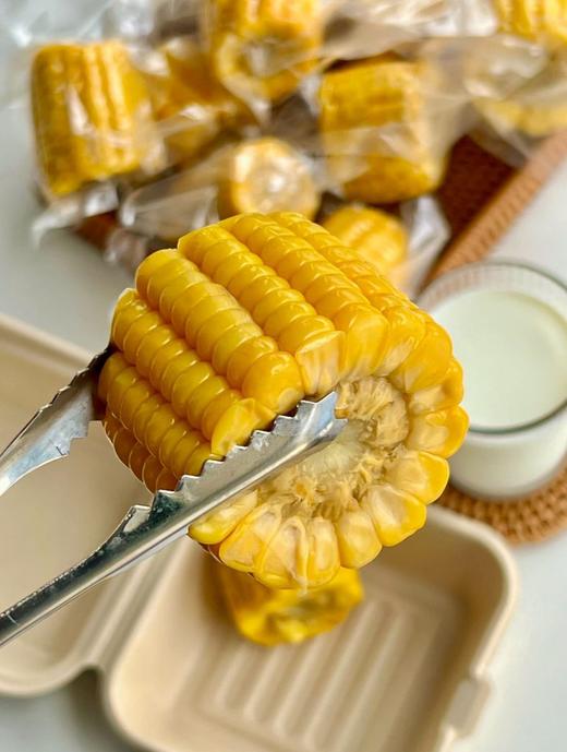 📢减肥主食换成它❗❗35.9💰到手2大袋共4斤【农山嫂水果玉米】0添加～开袋即食超方便✔️一口就爆汁，脆甜爽口，优质碳水，健康减脂必备‼ 商品图4