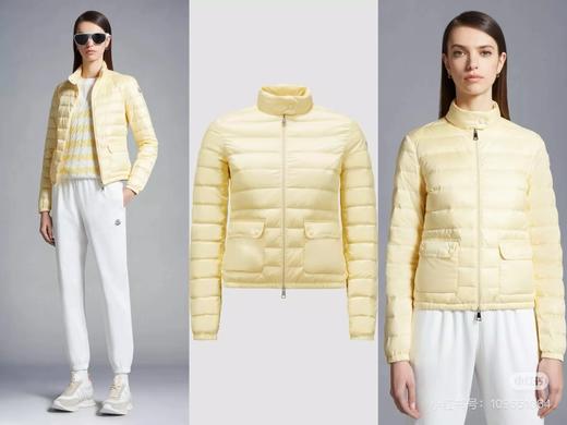 直发 老渠道，日本进口面料，欧标90白白白白鹅绒！蒙K Lans 孙俪同款短外套羽绒服 商品图3