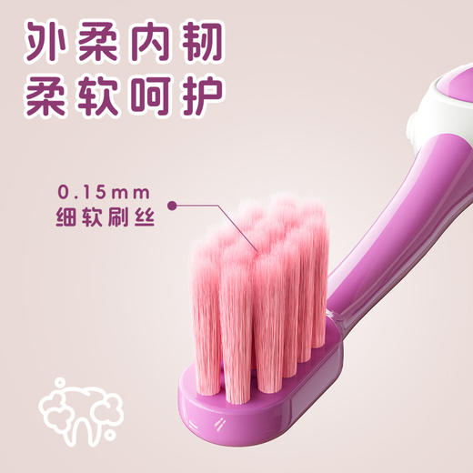 【福利！超值6支装！】男孩女孩儿童牙刷6支装 6-12岁卡通太空人宝宝牙刷 家庭细软牙刷 商品图2