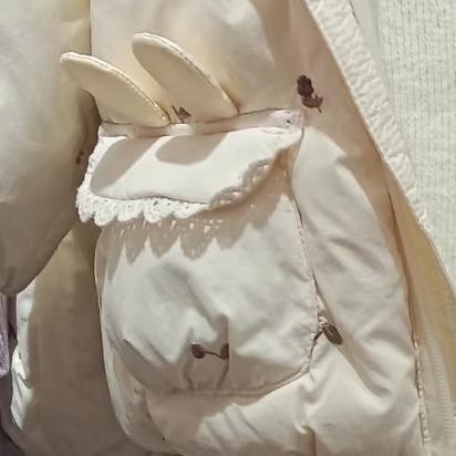 皇室童缘  女小童带帽羽绒服 商品图3