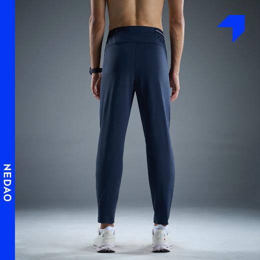 NEDAO内道拉毛保暖高弹跑步长裤3.0男款户外跑步训练宽松腰包跑步长裤 商品图4
