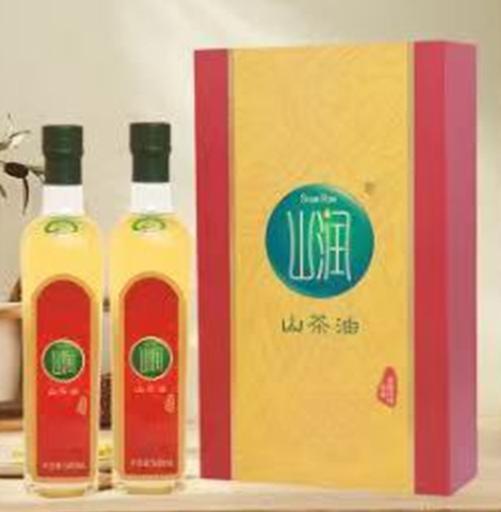 平江县山润山茶油低温冷榨秘制原味山茶油	500ml*2 商品图0