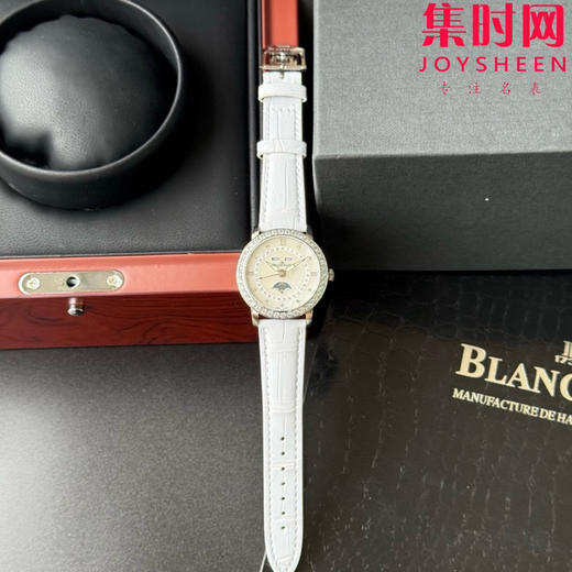 TWT宝珀月亮美人天然贝母盘女表（钻圈贝母面）女士机械腕表 女装3663全历月相腕表 表径35mm 商品图0