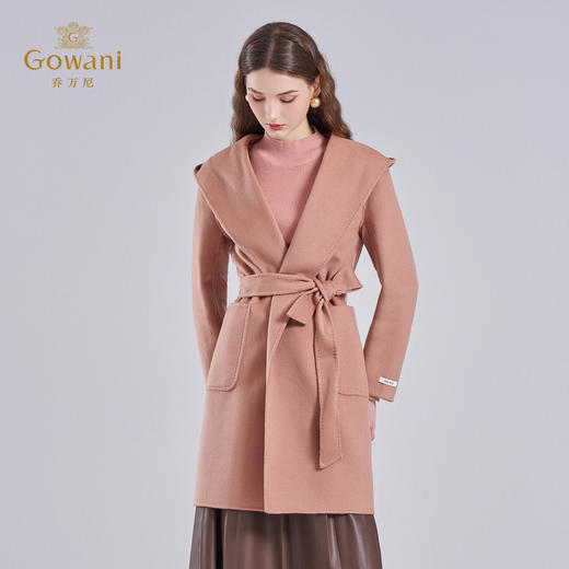 【100%绵羊毛】乔万尼大衣法式浴袍设计外套EF4A237 商品图4