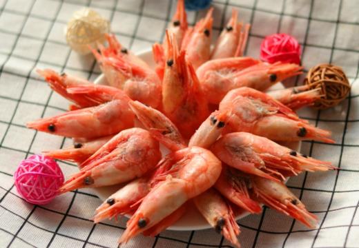 【北极甜虾 头籽/腹籽1.5kg装】北冰洋和北大西洋的深海馈赠，纯野生，头籽，肉质紧实Q弹，自带鲜甜，解冻即食 商品图0