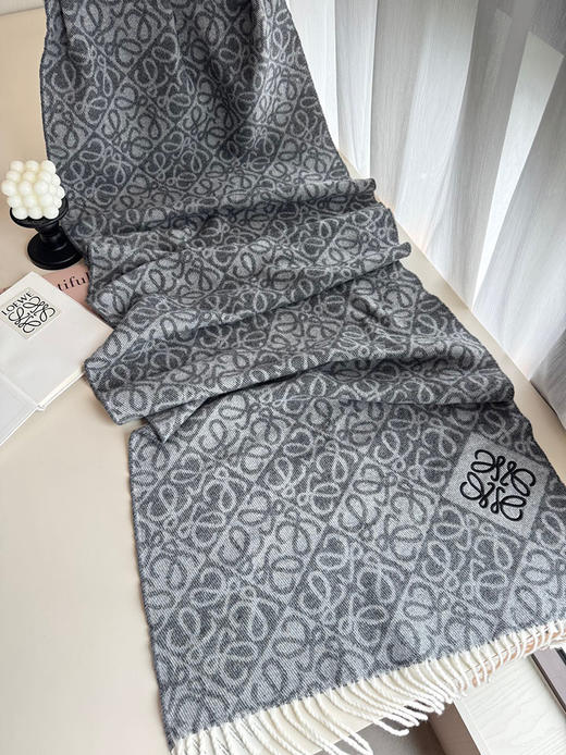 送礼袋！罗意+！巴塞罗那橱窗定制款！混纺围巾围脖女秋冬 商品图9