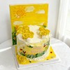 【新款】春日油画蛋糕 | 精致得宛如童话世界，一口咬下春天，浪漫就此生根发芽~~~， 商品缩略图4
