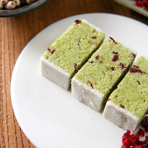 龙井+白桃CP，龙井白桃芡实糕，清甜不腻，口口留香，解馋养生！ 商品图3