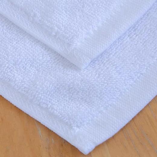纯棉白色小方巾 小白毛巾四方抹布擦手巾30×30吸水柔软小毛巾1条 商品图4