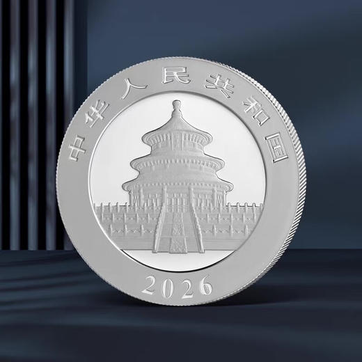 2026年熊猫金银纪念币（30克银币） 商品图5