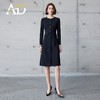 AD2024秋季新款格雷系修身通勤西装连衣裙a字裙女御姐范职业裙子 商品缩略图1