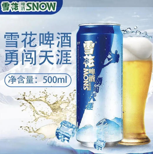 雪花 勇闯天涯8°P啤酒 500ml/听 商品图0
