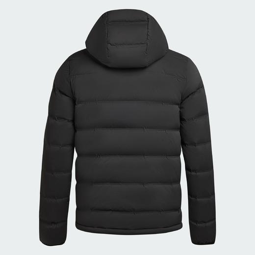 Adidas阿迪达斯HELIONIC STRETCH HOODED DOWN JACKET男子 防风保暖连帽羽绒服KH3993 商品图5