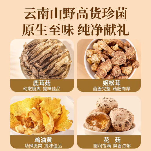 福东海 羊肚菌 山珍海味十拼礼盒318g 鱼翅红极参鲍鱼 送礼长辈节日礼品 商品图9