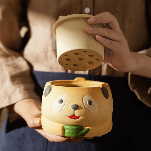 摩登主妇招财猫煮茶炉围炉煮茶器具全套家用电陶炉茶壶茶具烤火炉套装 商品图3