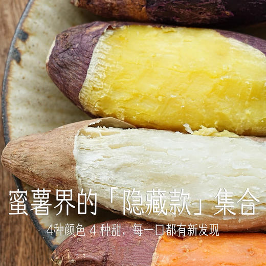 四拼蜜薯【39元购5斤】丨蜜薯界的“隐藏款”，果肉软糯香甜 商品图1