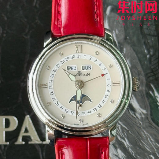 TWT宝珀月亮美人天然贝母盘女表（光圈贝母面）女士机械腕表 女装3663全历月相腕表 表径35mm 商品图4