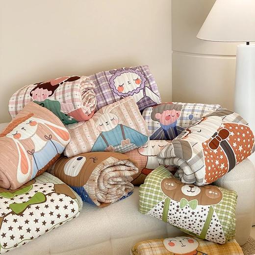 【潘朵拉系列六层纱布被】母婴级A类标准，柔软亲肤｜吸湿透气，宝宝使用更放心WD 商品图11