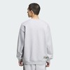 Adidas阿迪达斯SWEAT CREW男子 毛圈布格纹印花运动宽松卫衣套头衫KC0117 商品缩略图1