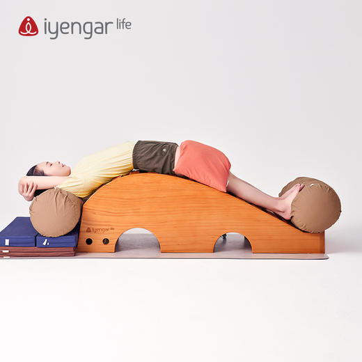 艾扬格 Life A1064瑜伽桥/小鲸鱼/倒手杖式长凳/背部舒展器/瑜伽辅具 商品图5
