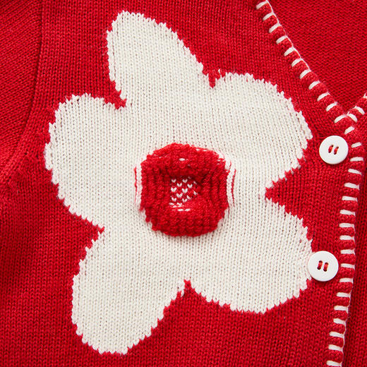 Cucutas女幼童线衫CY25WIW643中国红90#-130# 商品图12