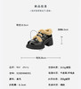 Westory2025年冬季牛漆皮厚底乐福鞋加绒保暖百搭深口毛毛鞋S25DM86051 商品缩略图5