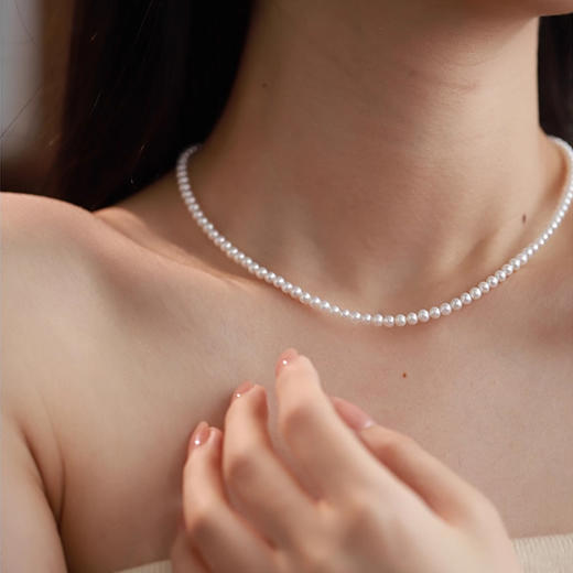 GIRATI 高奢等级 只做极品 精品淡水珍珠项链 赠耳钉 商品图1