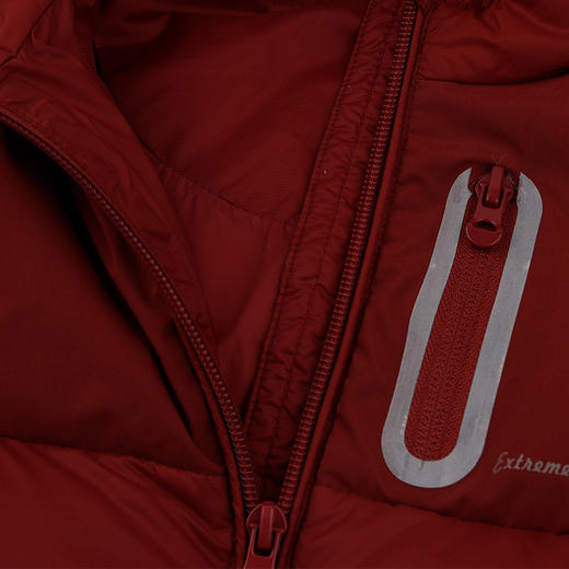 棉果果冬季新品男童女童红色涤丝纺羽绒保暖加厚短款羽绒服M502102925611 商品图4