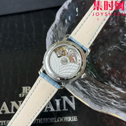 TWT宝珀月亮美人天然贝母盘女表（钻圈蓝贝母）女士机械腕表 女装3663全历月相腕表 表径35mm 商品图7