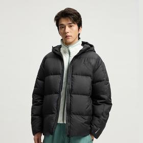 Adidas阿迪达斯BASIC DOWN JACKET 男子拒水防风保暖连帽600蓬鸭绒羽绒服KC2478
