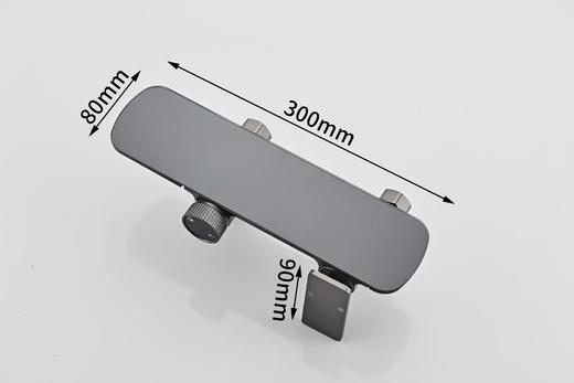 6099风马两档简易花洒-枪灰 商品图3