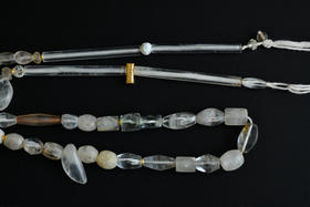 老水晶长项链