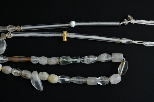 老水晶长项链 商品图0