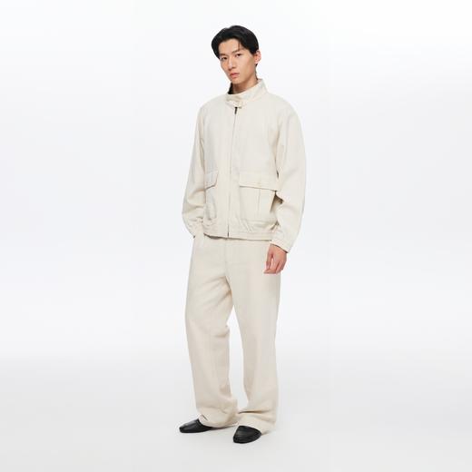 oneup亚麻立领插肩外套（男女同款） 商品图1