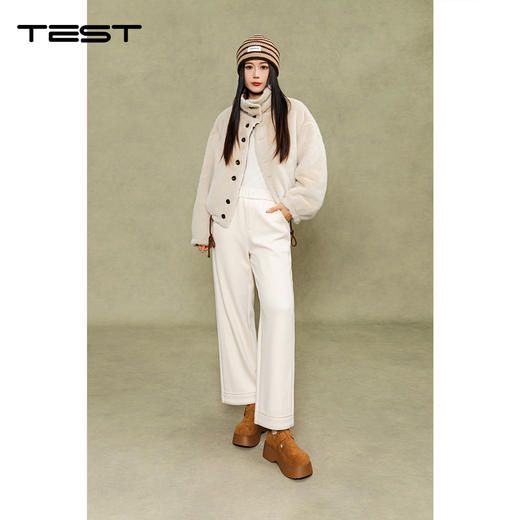 冬上新宽松显瘦保暖双面穿仿貂绒外套2254111 商品图3