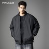 PINLI品立2025冬季新款棒球领棉服外套男士潮牌宽松休闲立领棉衣GD253105167 商品缩略图3